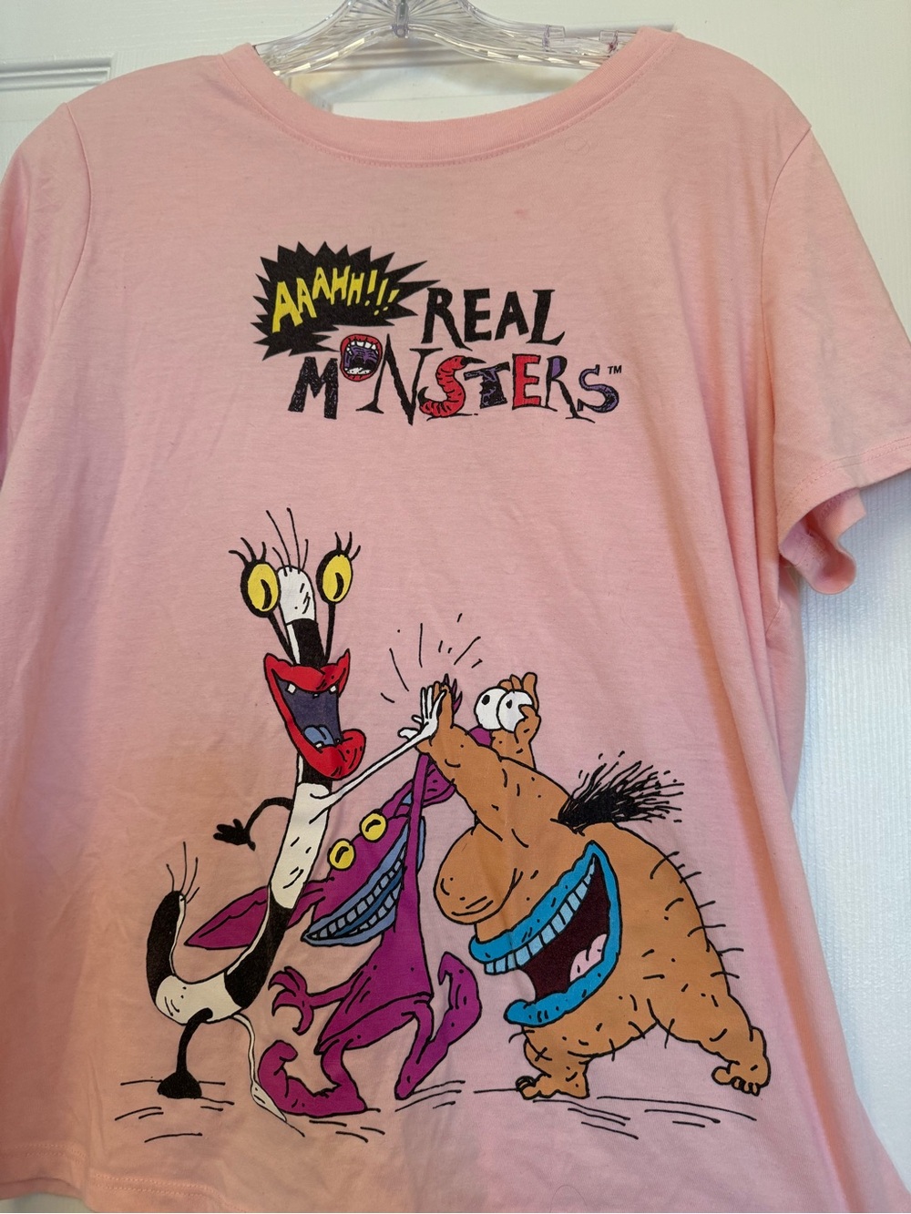 Aaahh!!! Real Monsters Vintage Graphic Soft Tee